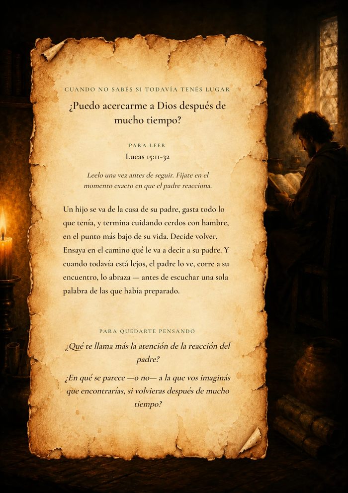 Página interior de Preguntas que Iluminan
