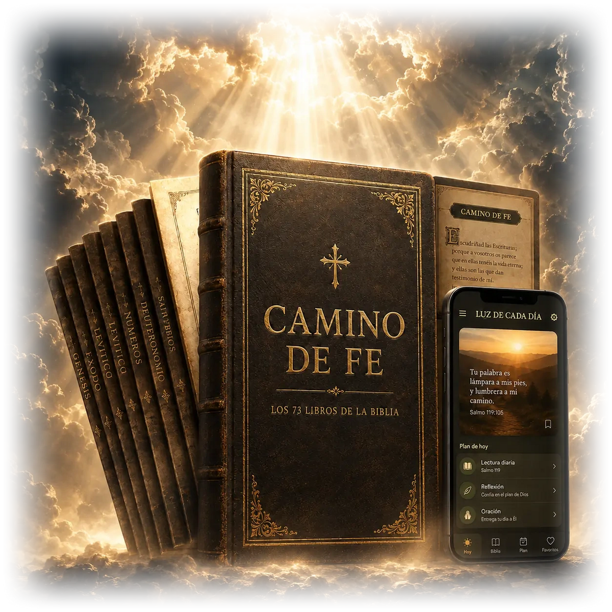 Libro digital Camino de Fe y sus materiales incluidos